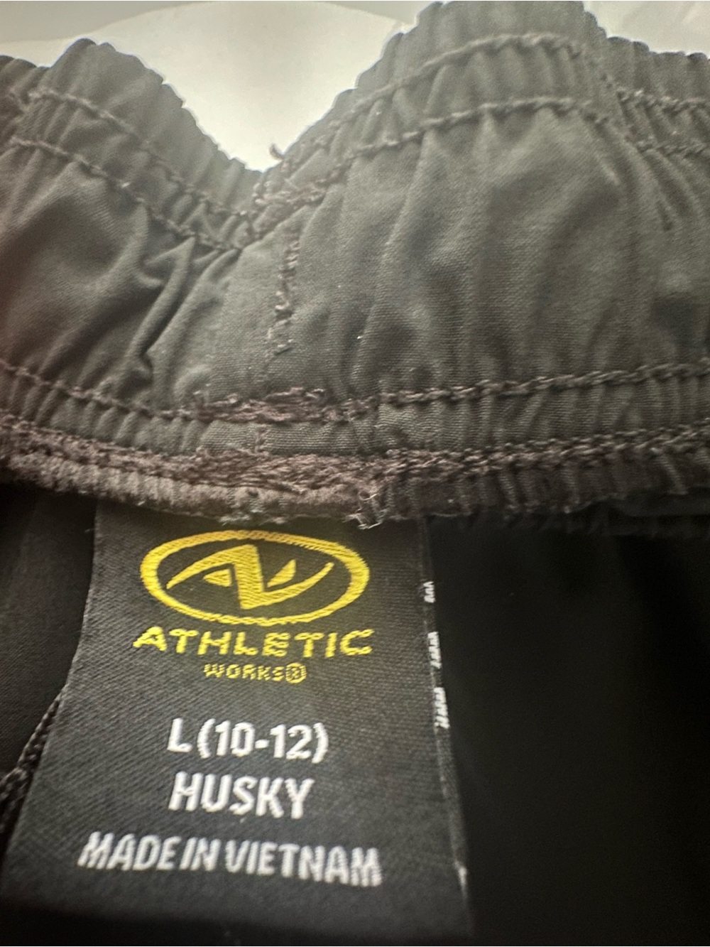 Athletic Works Black and Yellow Youth Athletic pants